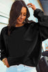 Ribbed Corduroy Oversized Sweatshirt